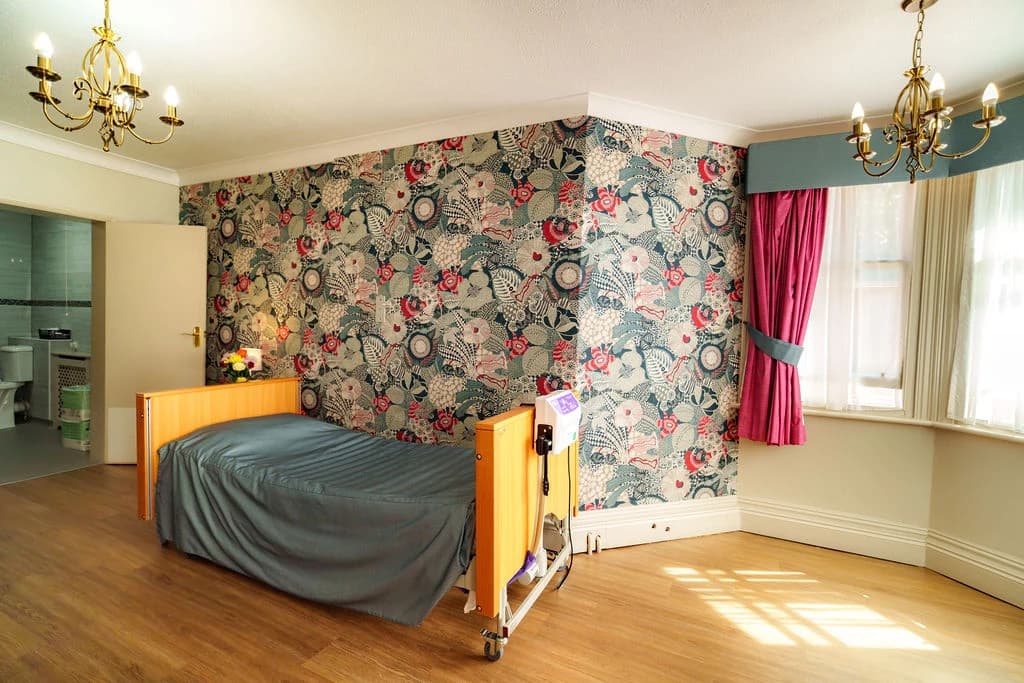 Interior - A welcoming bedroom with colourful details and plenty of natural light