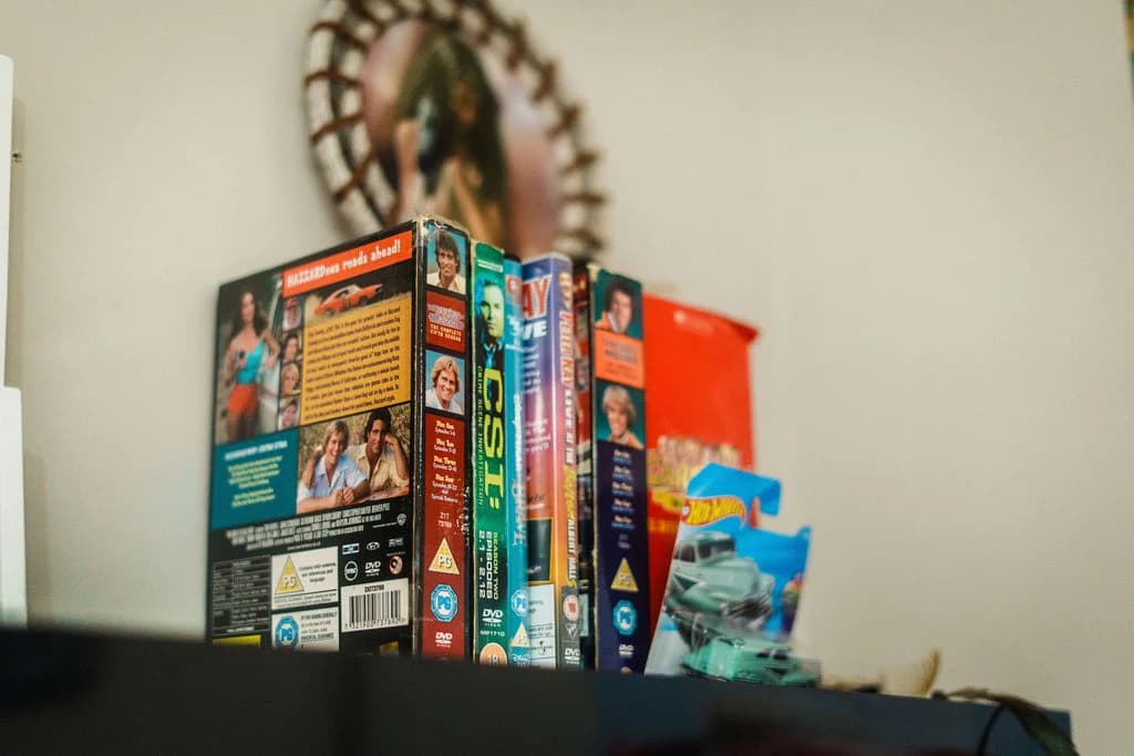 Interior - A cosy corner filled with books and familiar touches to enjoy