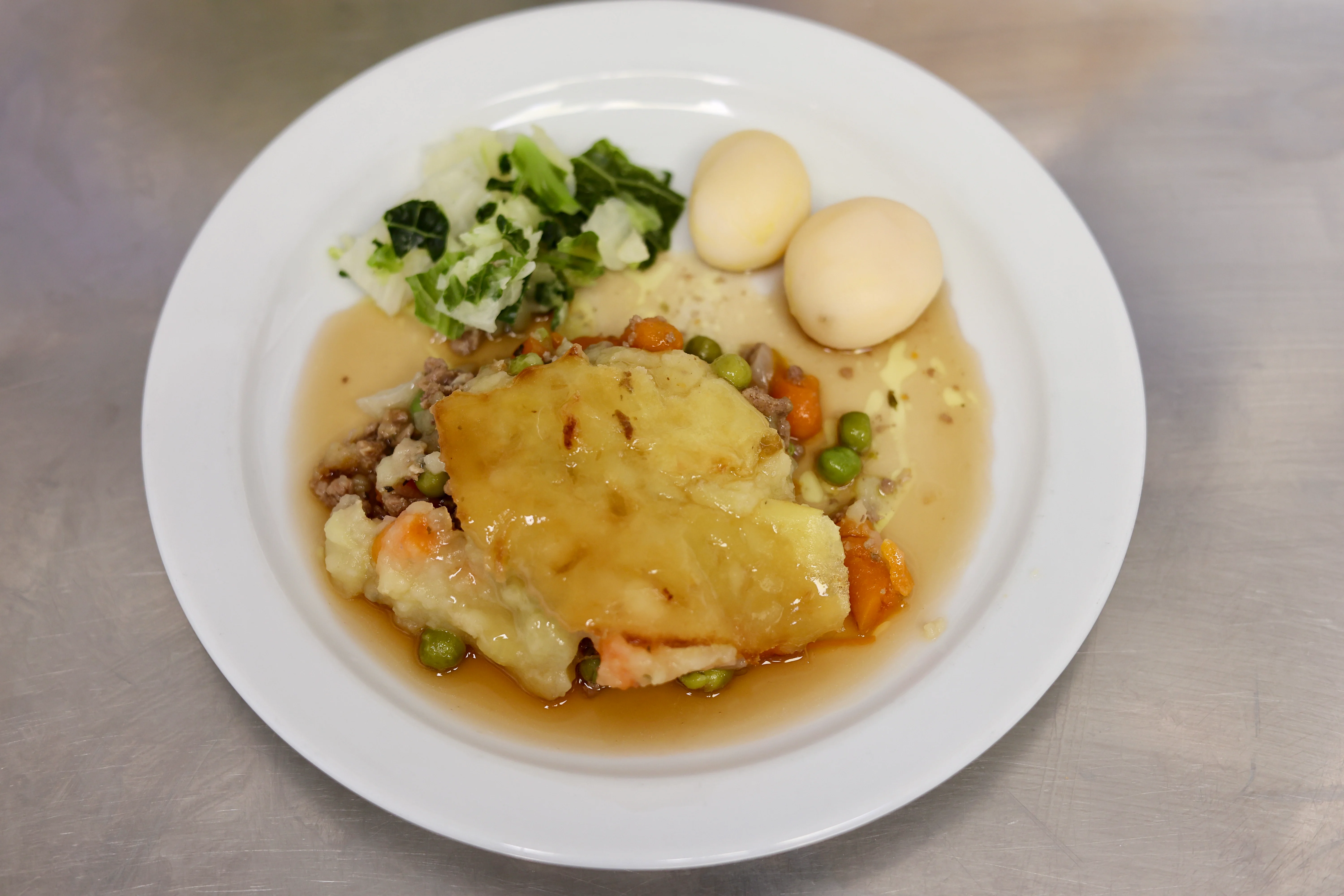 Shepherd's Pie & Vegetables