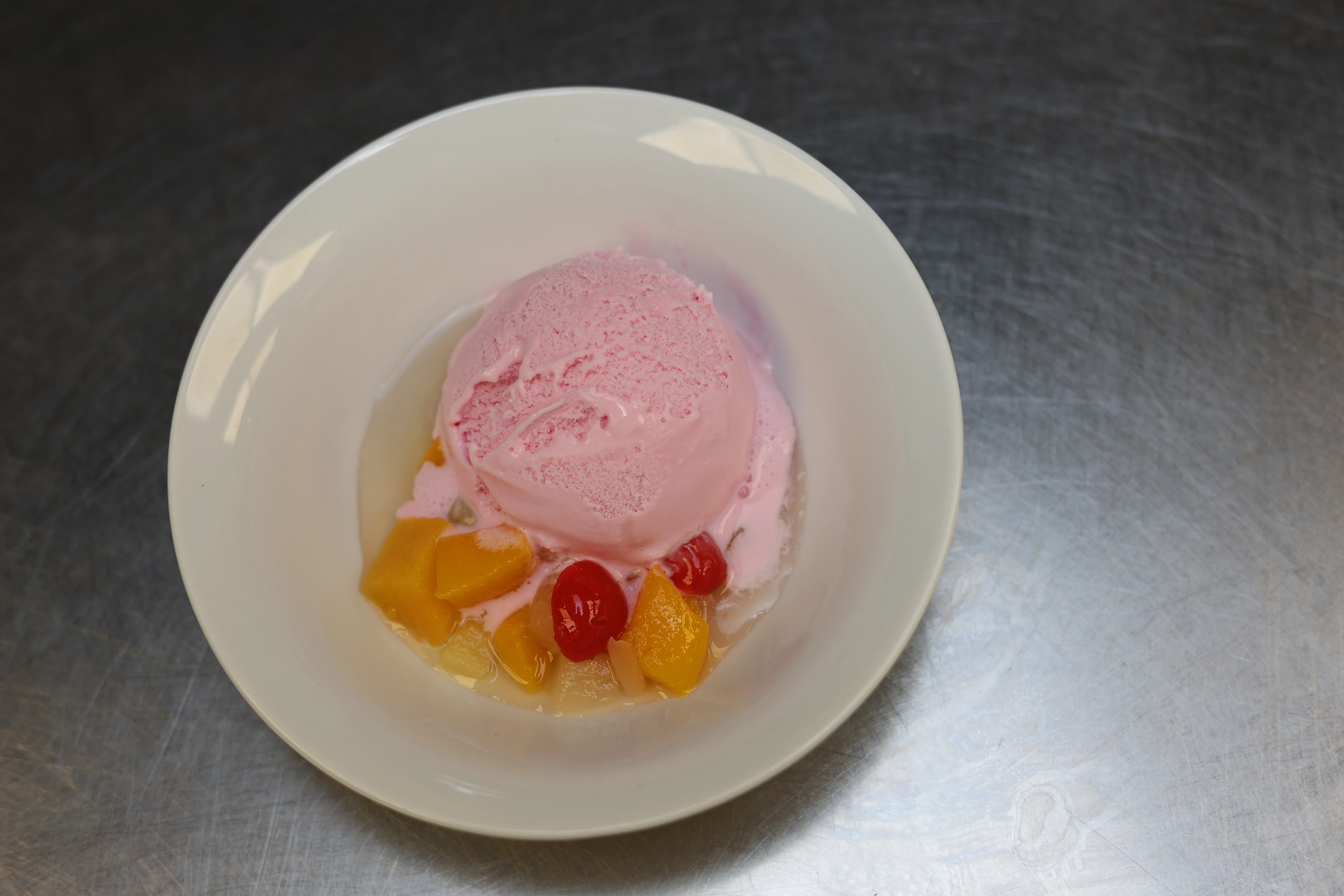 Ice Cream & Fruit