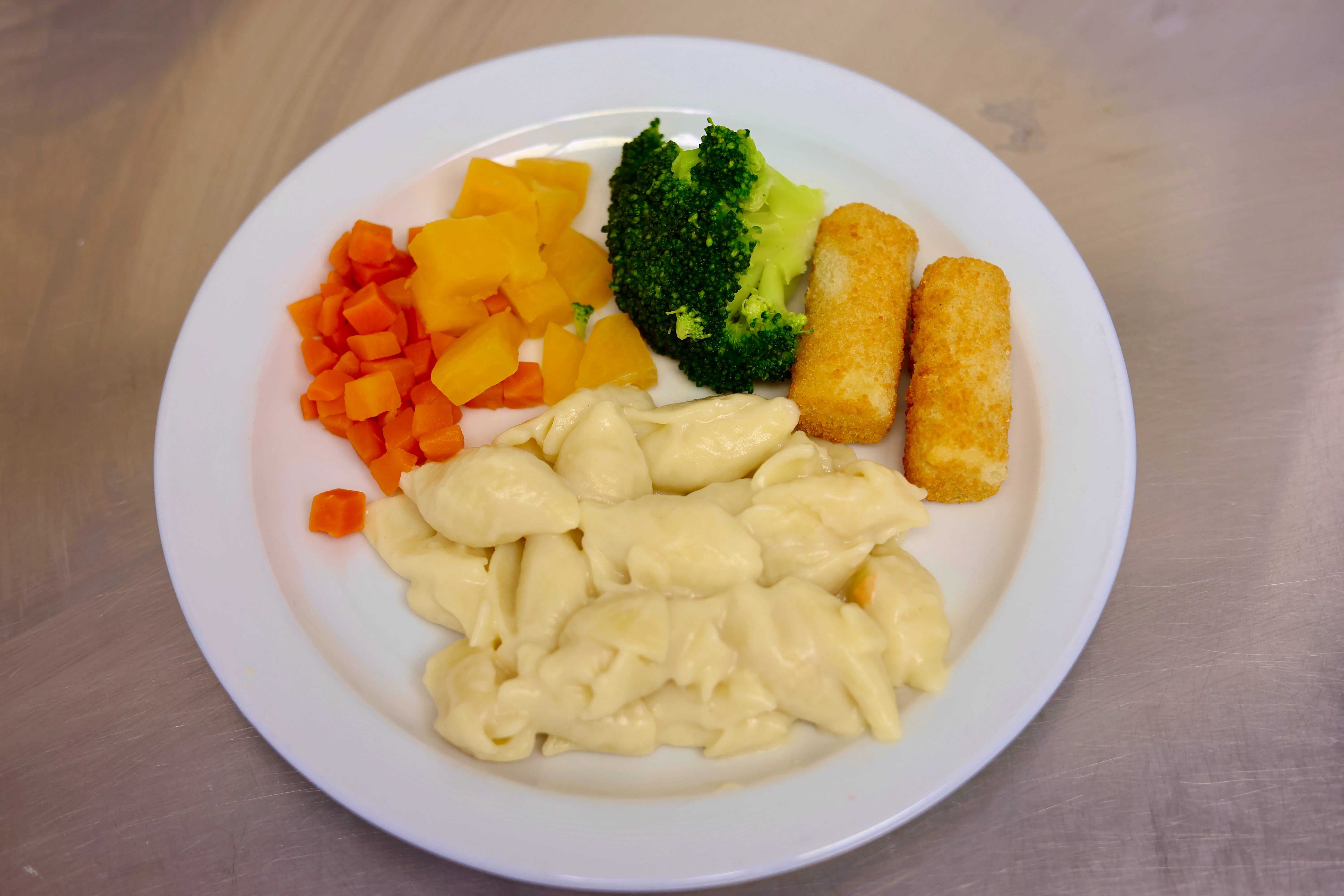 Cheesy Pasta & Vegetables